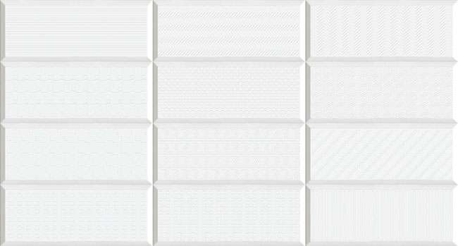 Керамическая плитка Vives Gran Mugat Yoses Blanco, цвет белый, поверхность матовая, прямоугольник, 200x500