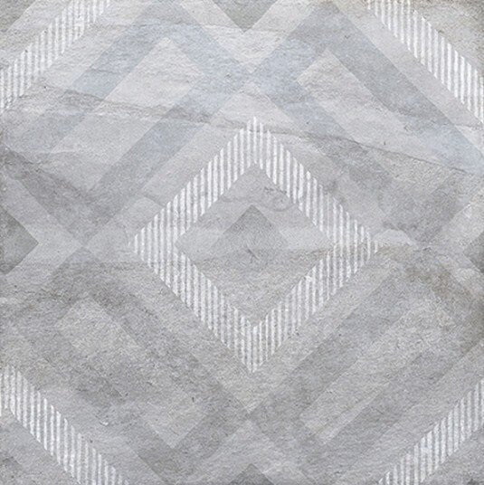 Декоративные элементы Gaya Fores Brooklyn Deco Gris, цвет серый, поверхность матовая, квадрат, 331x331