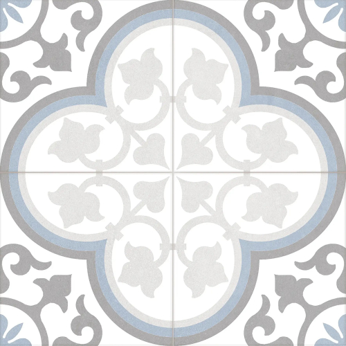 Керамогранит Pamesa Vintage Perla, цвет серый, поверхность матовая, квадрат, 450x450