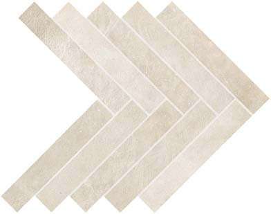 Декоративные элементы Atlas Concorde Italy Dwell Off White Herringbone A1C9, цвет белый, поверхность матовая, прямоугольник, 362x412