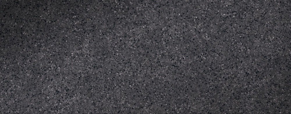 Широкоформатный керамогранит Inalco Fluorite Negro 6mm, цвет чёрный, поверхность матовая, прямоугольник, 1000x2500