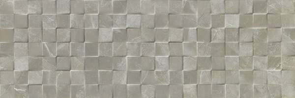 Мозаика Venis Mosaico Marmol Gris, цвет серый, поверхность глянцевая, прямоугольник, 333x1000