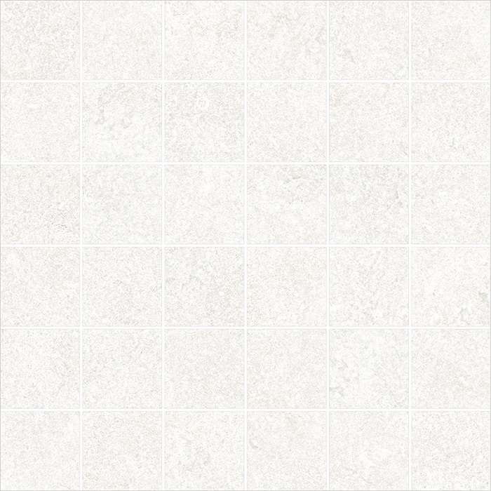 Мозаика Керамин Флокк 7 Мозайка, цвет белый, поверхность матовая, квадрат, 300x300
