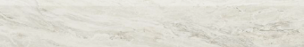 Бордюры Ascot Gemstone Battiscopa White Rett GNB11R, цвет белый, поверхность матовая, прямоугольник, 90x585