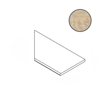 Спецэлементы Italon District Sand Bordo Round SX 620090000251, цвет бежевый, поверхность структурированная, прямоугольник, 300x600