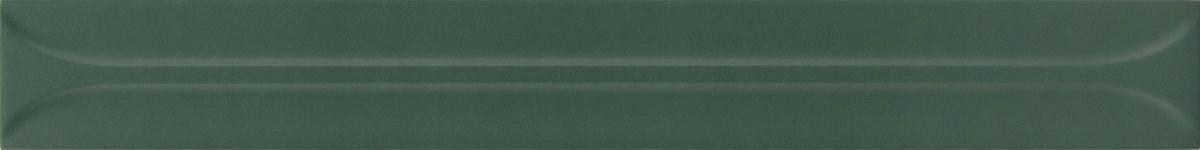 Керамическая плитка Equipe Hopp Bro Laurel Green 31246, цвет зелёный, поверхность матовая 3d (объёмная), прямоугольник, 50x400
