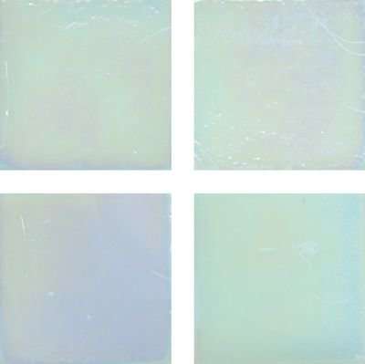 Мозаика Irida Fleur 15.R02(1), цвет голубой, поверхность глянцевая, квадрат, 237x237