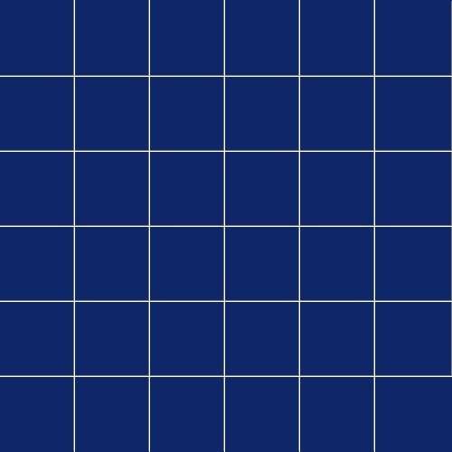 Мозаика Ce.Si Matt Cobalto Rete 5x5, цвет синий, поверхность матовая, квадрат, 300x300