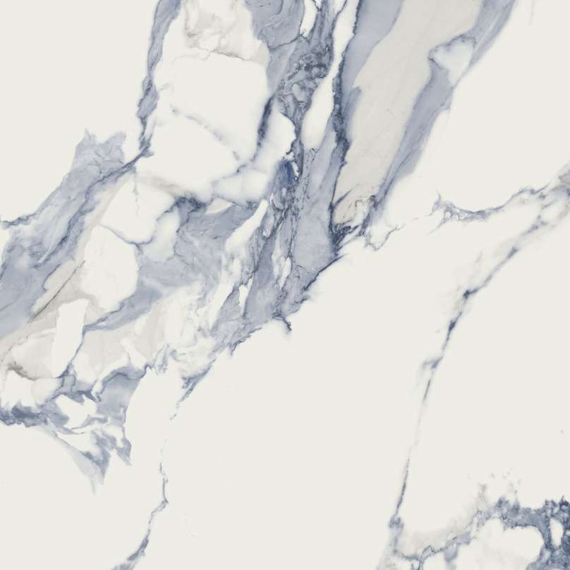 Керамогранит Baldocer Baikal Blue Pulido, цвет белый синий, поверхность полированная, квадрат, 1200x1200