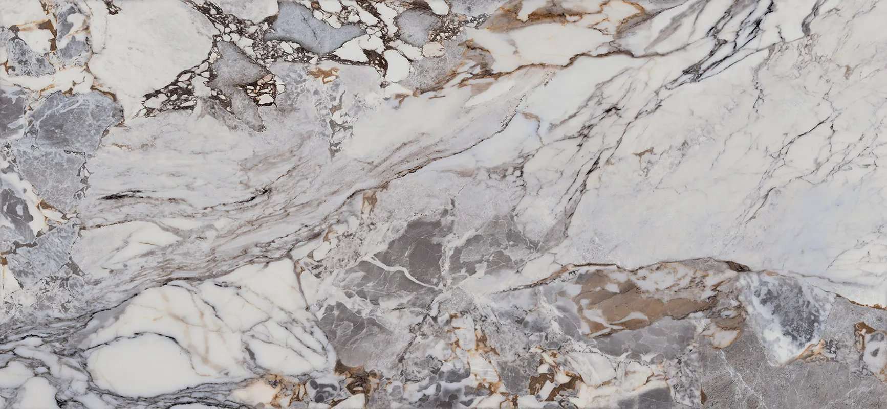 Широкоформатный керамогранит La Faenza Aesthetica AE UNI6 260 LP, цвет серый, поверхность лаппатированная, прямоугольник, 1200x2600