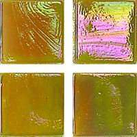 Мозаика JNJ Mosaic Ice Jade IB56, цвет оранжевый, поверхность глянцевая, квадрат, 150x150