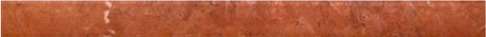 Бордюры Cinca Marmores Alicante Red Big Corner 0450/099, цвет терракотовый, поверхность матовая, прямоугольник, 20x320