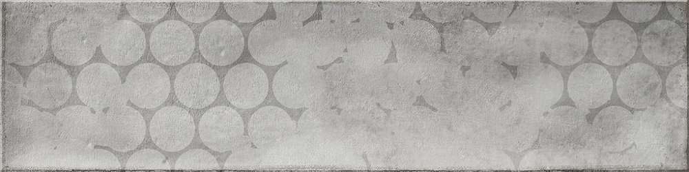 Декоративные элементы Cifre Omnia Decor Grey, цвет серый, поверхность глянцевая, прямоугольник, 75x300