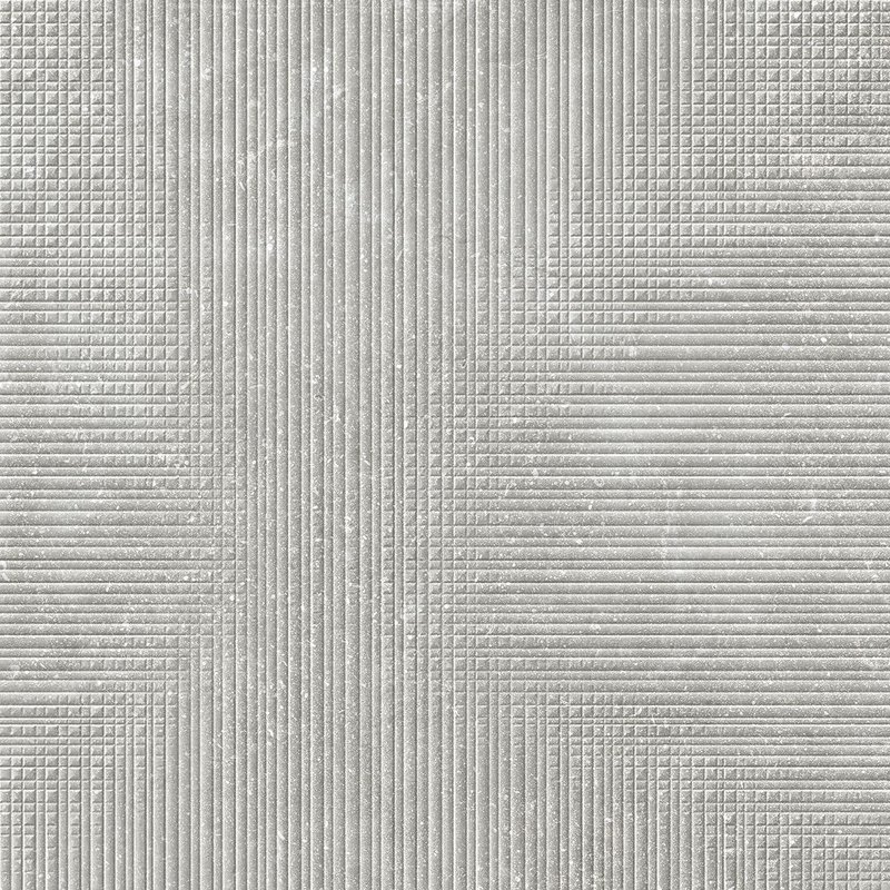 Декоративные элементы Provenza Eureka Tartan Grigio EFPM, цвет серый, поверхность матовая 3d (объёмная), квадрат, 300x300