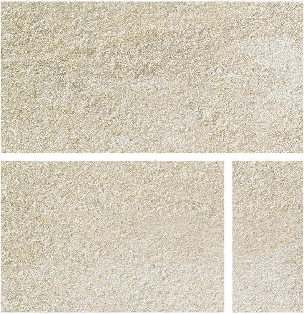 Керамогранит Alfalux Stonequartz Bianco Modular Ret 8200974, цвет серый, поверхность матовая, квадрат, 120x1200