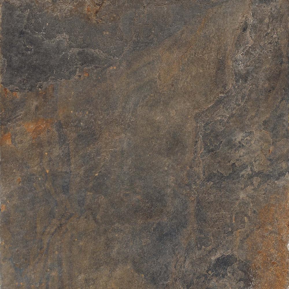 Керамогранит RHS Rondine Ardesie Multicolor Ret J86991, цвет коричневый, поверхность матовая, квадрат, 600x600