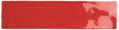 Керамическая плитка Bestile Bellini Rojo, цвет красный, поверхность глянцевая, под кирпич, 75x300