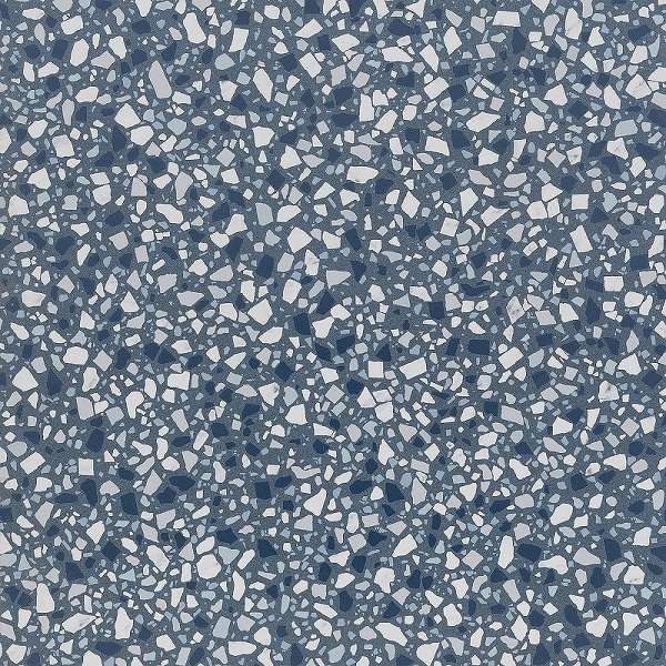 Керамогранит Gambini D_Lash Mineral Blue, цвет синий, поверхность матовая, квадрат, 600x600