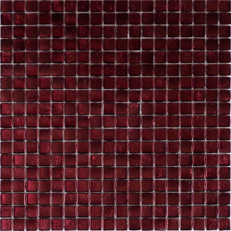 Мозаика Alma Mosaic Beauty BS32, цвет бордовый, поверхность глянцевая, квадрат, 295x295