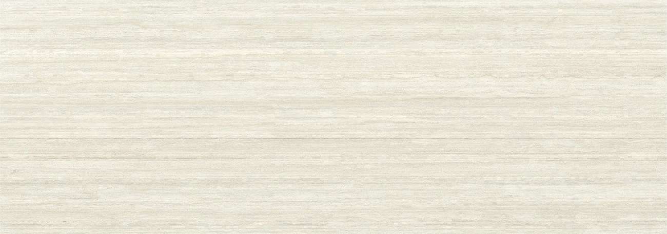 Керамогранит Laminam Hado Travertino Bianco Rain LAMF011850_IT, цвет белый, поверхность рельефная натуральная, прямоугольник, 1000x3000