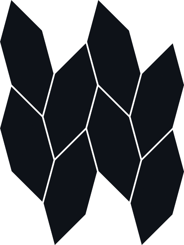 Мозаика Paradyz Uniwersalna Mozaika Nero Torton, цвет чёрный, поверхность матовая, прямоугольник, 223x298
