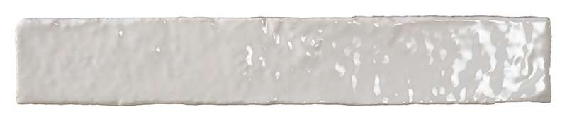 Керамическая плитка Amadis Brutalist Snow Gloss 8436552228463, цвет белый, поверхность глянцевая, под кирпич, 38x235