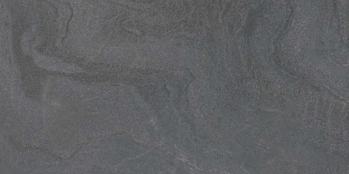 Керамогранит Iris Liquid Stone Black Antislip 892740, цвет чёрный, поверхность противоскользящая, прямоугольник, 600x1200