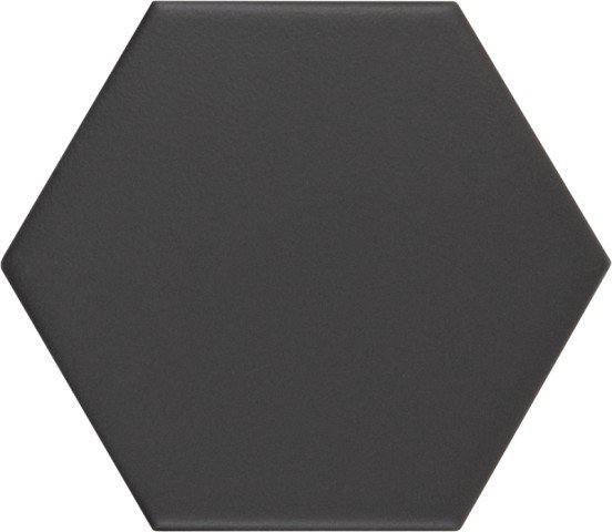 Керамогранит Equipe Kromatika Black 26467, цвет чёрный, поверхность матовая, прямоугольник, 101x116