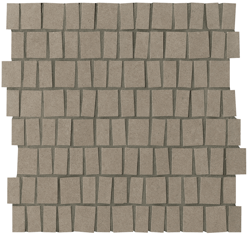 Мозаика Fap Sheer Taupe Bar Mosaico fPDF, цвет коричневый, поверхность матовая, , 305x305