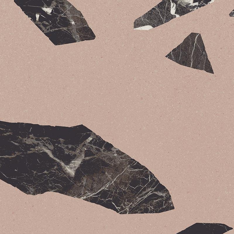 Керамогранит Ergon Medley Pink Rock EH8V, цвет розовый, поверхность матовая, квадрат, 600x600