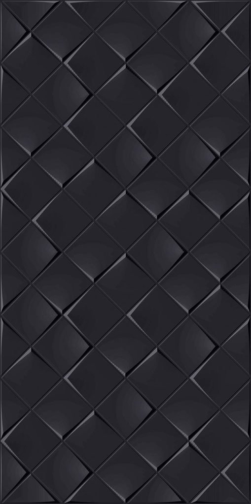 Керамическая плитка Villeroy Boch Monochrome Magic 1588BL91, цвет чёрный, поверхность глянцевая, прямоугольник, 300x600