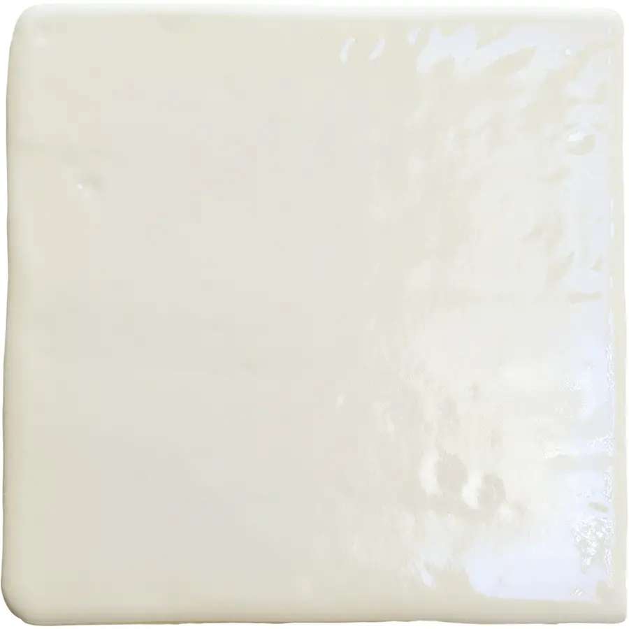 Керамогранит Wow Roots S White Gloss 128206, цвет белый, поверхность глянцевая, квадрат, 110x110