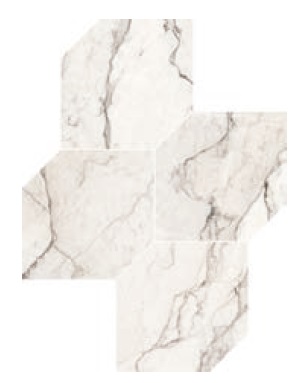 Мозаика Cerdomus Omnia Mosaico Concept Camouflage Levigato 89735, цвет серый, поверхность полированная, прямоугольник, 300x400