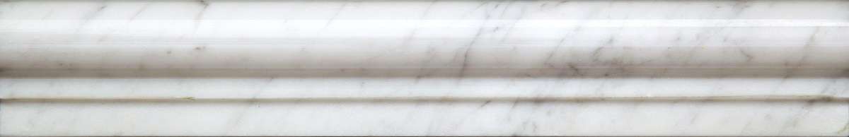 Бордюры Natural Mosaic Бордюры Carrara B088-2, цвет белый, поверхность полированная, прямоугольник, 50x305
