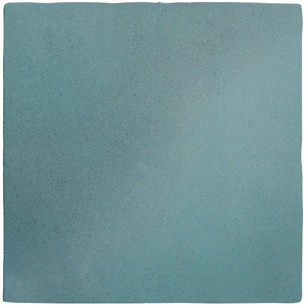 Керамическая плитка Equipe Magma Aquamarina 24976, цвет голубой, поверхность матовая, квадрат, 132x132