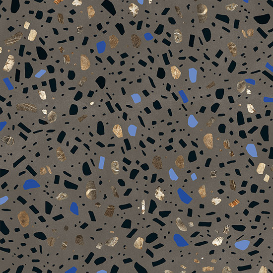 Керамогранит Fioranese Ghiaia Grafite Matt, цвет серый, поверхность матовая, квадрат, 600x600