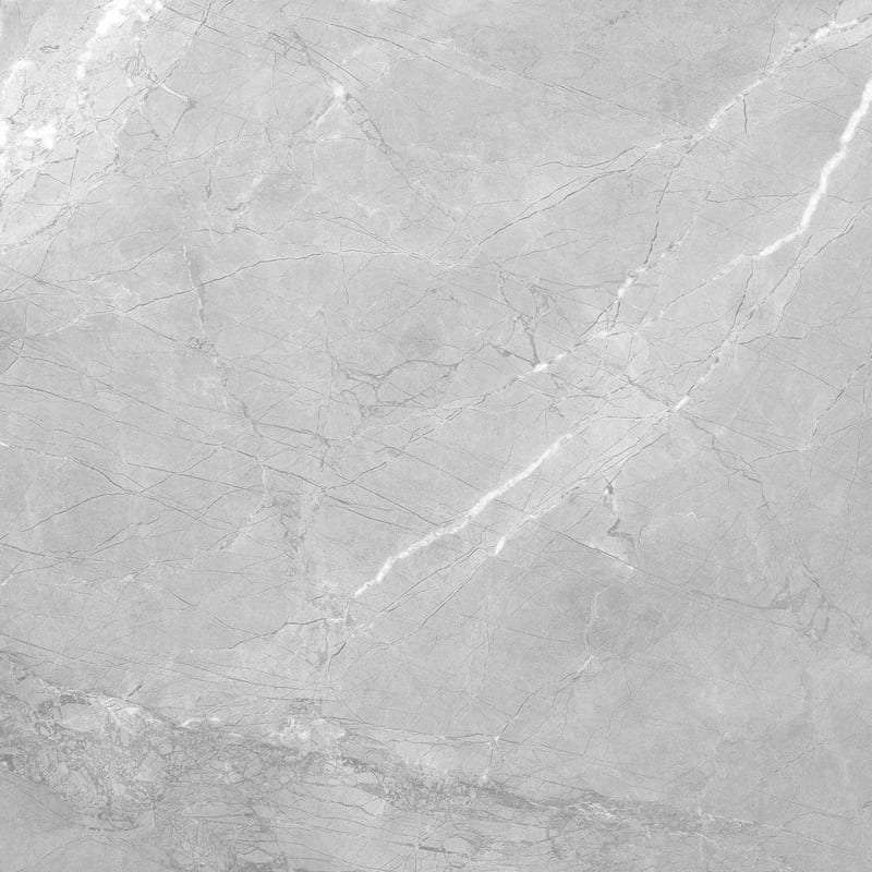 Керамогранит Itaca Irasu Grey Fusion, цвет серый, поверхность полированная, квадрат, 600x600