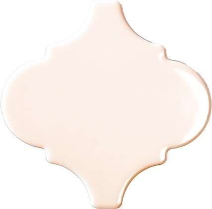 Керамическая плитка Bestile Bondi Arabesque Pink, цвет розовый, поверхность матовая, арабеска, 150x150