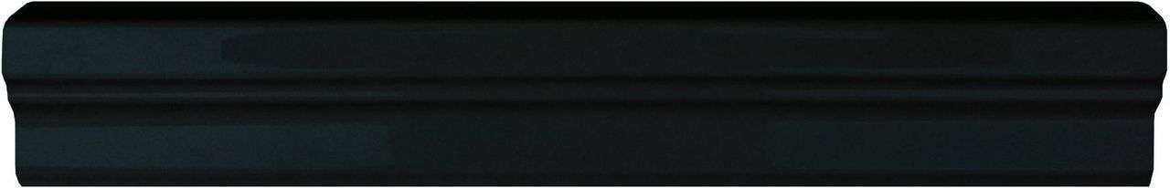 Бордюры Fap Manhattan Black London, цвет чёрный, поверхность глянцевая, прямоугольник, 50x300