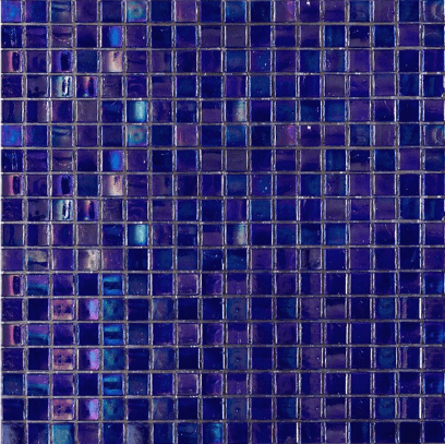 Мозаика Art & Natura Classic Isabeli 5, цвет синий, поверхность глянцевая, квадрат, 295x295