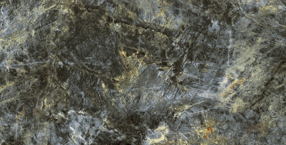 Керамогранит Italon Stellaris Madagascar Dark Lux 610015000691, цвет серый, поверхность полированная, прямоугольник, 800x1600