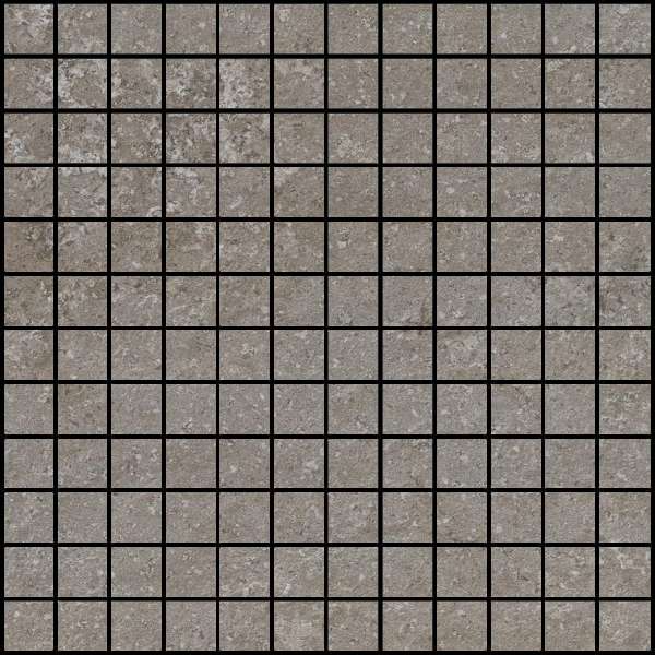 Мозаика Monocibec Pietre Naturali Rockliff Stone Mos (2,5X2,5) 100663, цвет серый, поверхность матовая, квадрат, 300x300