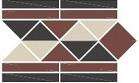 Бордюры Topcer Newcastle Border, цвет разноцветный, поверхность матовая, прямоугольник, 280x200