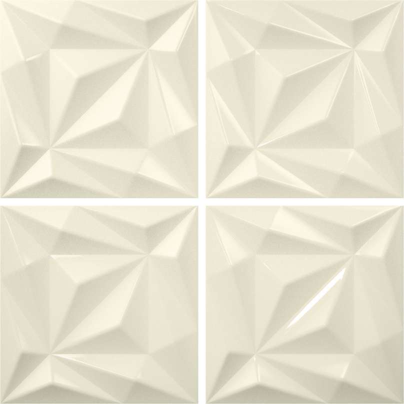 Керамическая плитка Baldocer Iggy Nora Pergamon, цвет бежевый, поверхность глянцевая, квадрат, 150x150