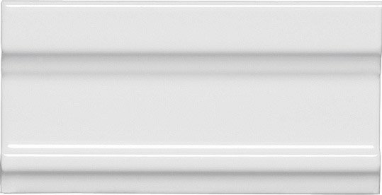Бордюры Adex ADCT5027 Cornisa Clasica Blanco Z, цвет белый, поверхность глянцевая, прямоугольник, 70x300