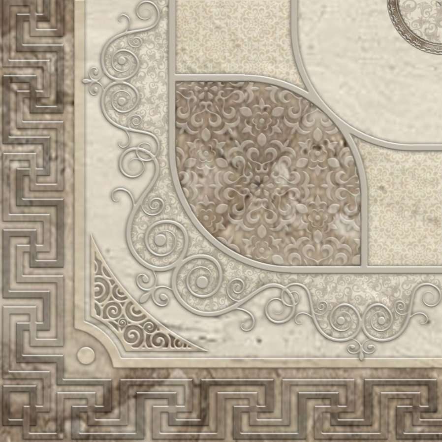 Декоративные элементы Baldocer Dreire Bone Esquina, цвет бежевый, поверхность глянцевая, квадрат, 447x447