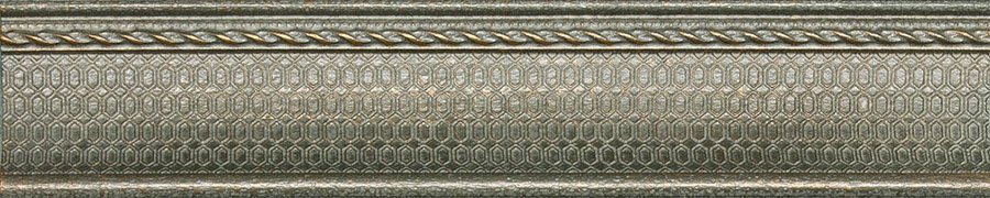 Бордюры Newker Cornisa Atelier Bronze, цвет серый, поверхность матовая, прямоугольник, 60x300