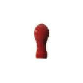 Спецэлементы Petracers Primavera Angolo London Rosso, цвет бордовый, поверхность глянцевая, прямоугольник, 55x20
