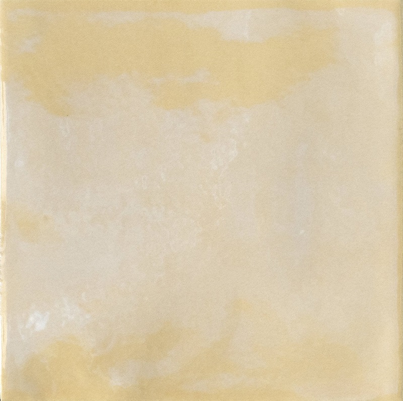 Керамическая плитка Iris Bottega D’Arte Crema Lustrato 511039, цвет бежевый, поверхность глянцевая, квадрат, 150x150