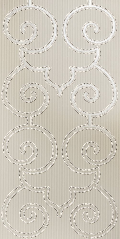 Декоративные элементы Love Tiles Acqua Onda Beige, цвет бежевый, поверхность глянцевая, прямоугольник, 310x620